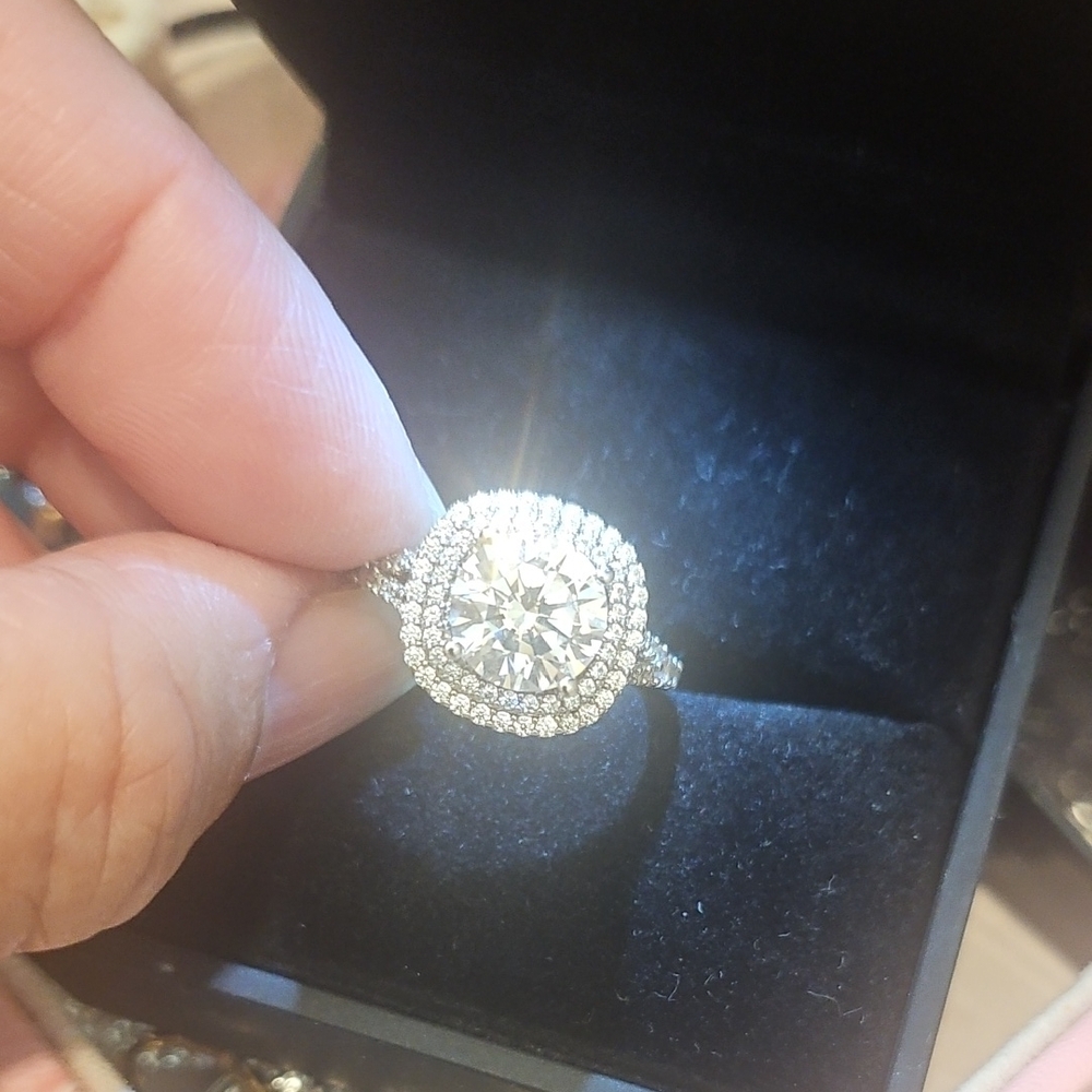 Engagement Ring Cz Size 6
